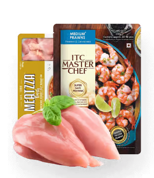 Chicken, Meat & Fish